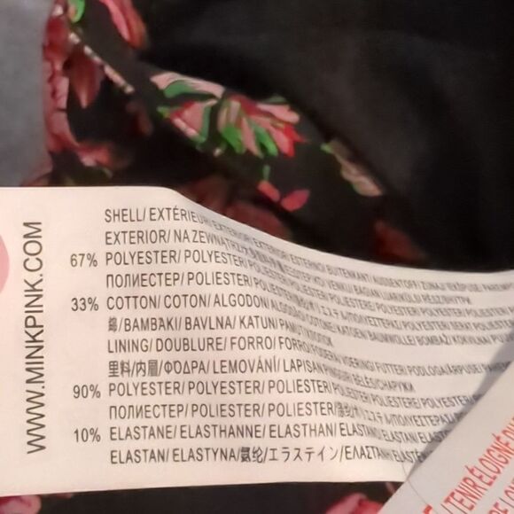 NWT Mink Pink Larache Floral Mini Skirt - Picture 4 of 4